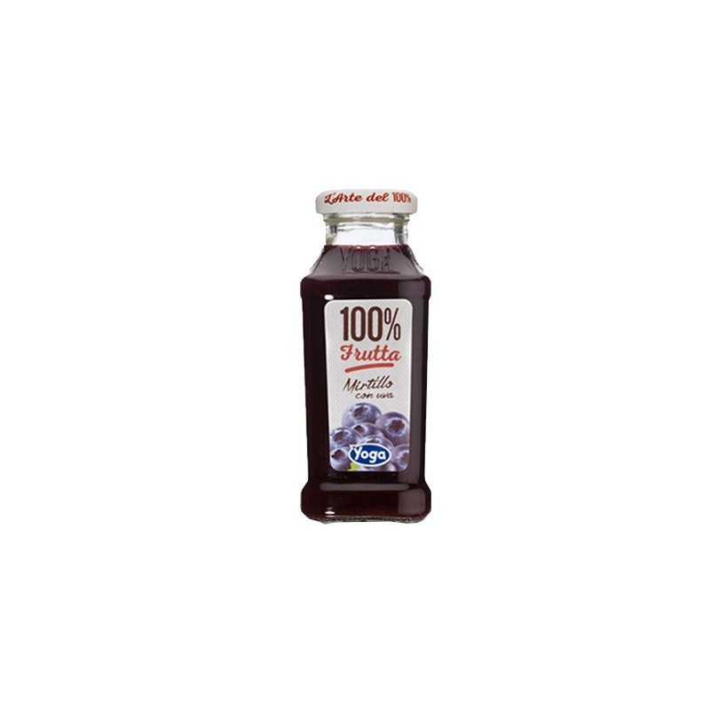 SUCCO YOGA MIRTILLO 100% ML.200 X 12 SUCCO YOGA MIRTILLO 100% ML.200 X 12