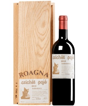 CRICHET PAJE' BARBARESCO 2015 DOCG CL.75 PIEMONTE ROAGNA